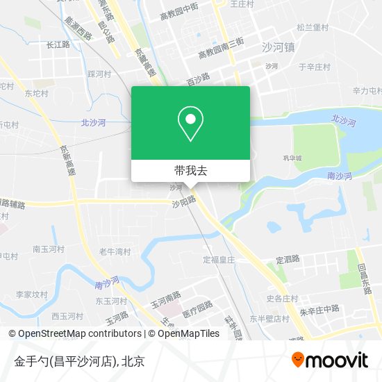 金手勺(昌平沙河店)地图