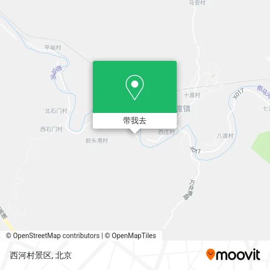 西河村景区地图