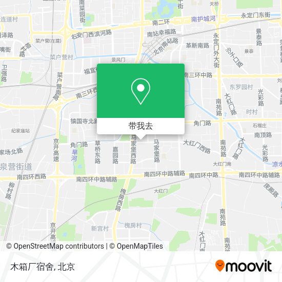木箱厂宿舍地图