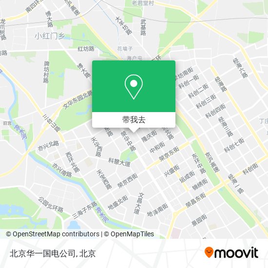 北京华一国电公司地图