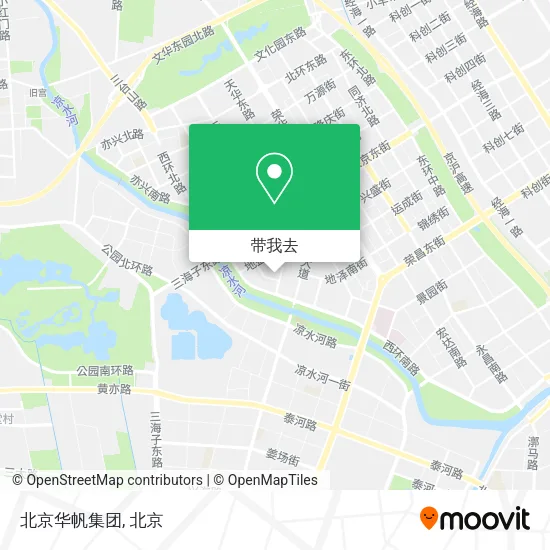北京华帆集团地图