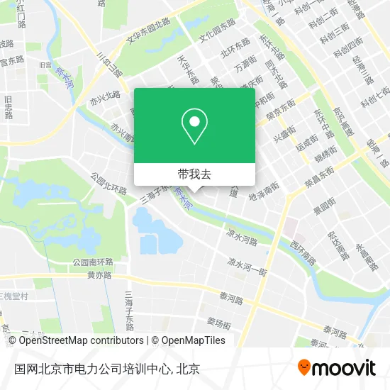 国网北京市电力公司培训中心地图