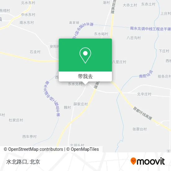 水北路口地图