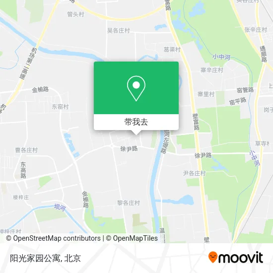 阳光家园公寓地图