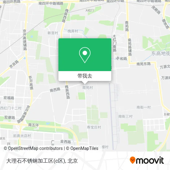 大理石不锈钢加工区(c区)地图