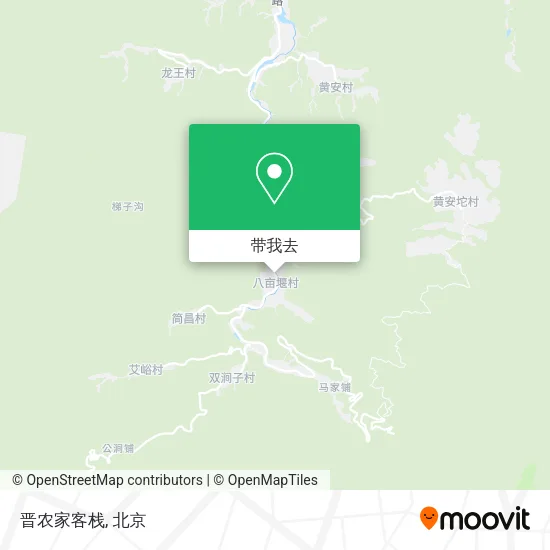 晋农家客栈地图