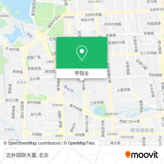 北外国际大厦地图