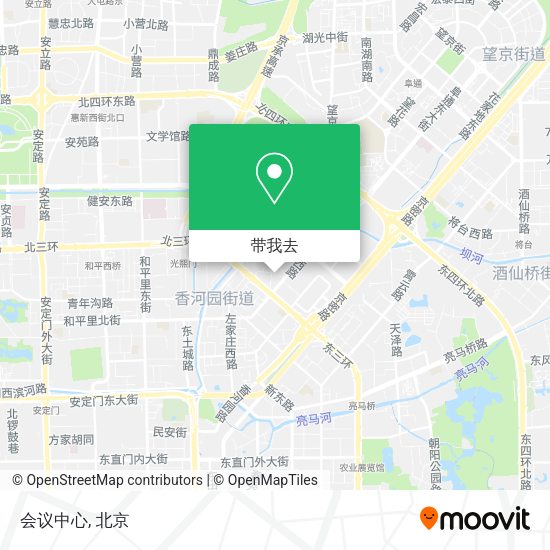 会议中心地图