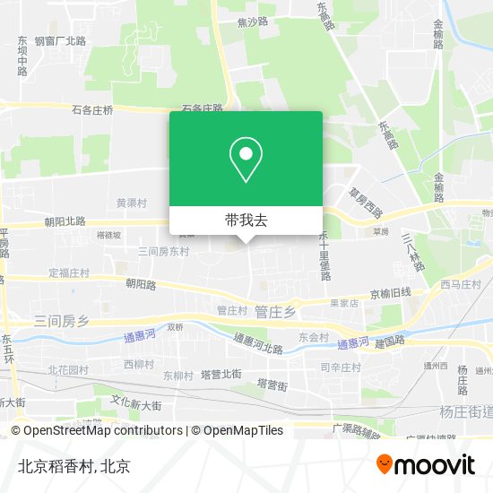 北京稻香村地图