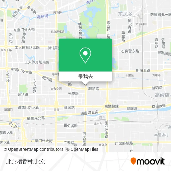 北京稻香村地图