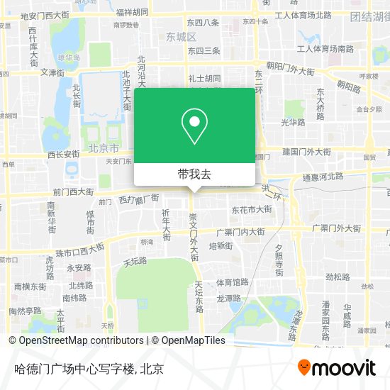 哈德门广场中心写字楼地图
