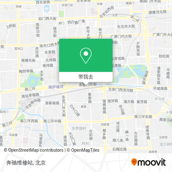 奔驰维修站地图
