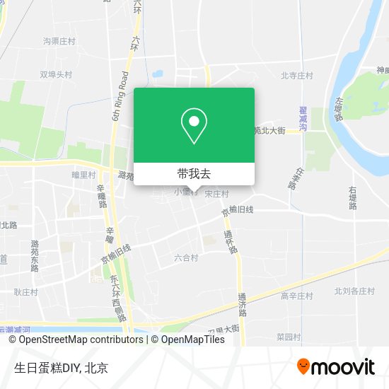 生日蛋糕DIY地图