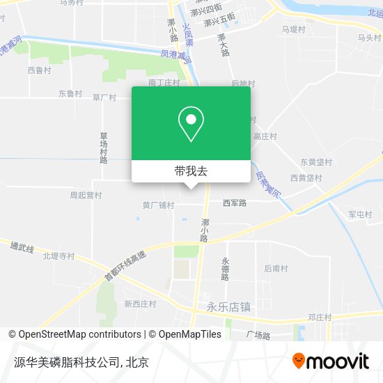 源华美磷脂科技公司地图