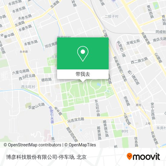 博彦科技股份有限公司-停车场地图