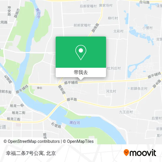 幸福二条7号公寓地图