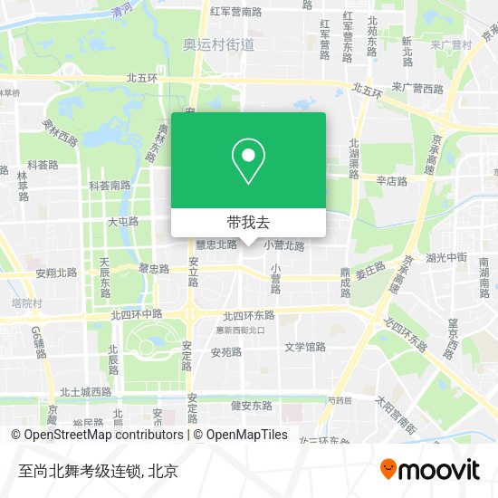 至尚北舞考级连锁地图