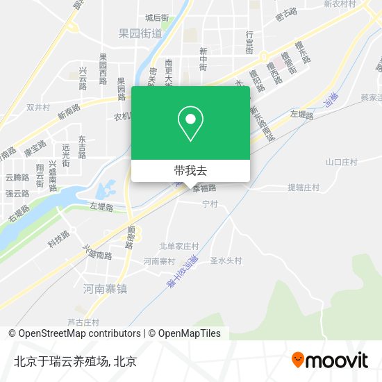 北京于瑞云养殖场地图