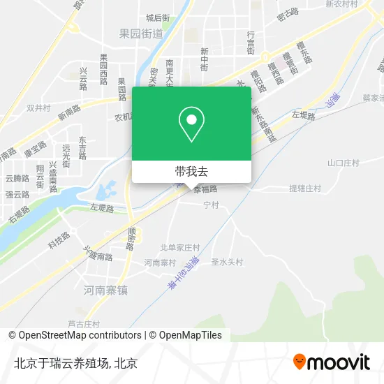 北京于瑞云养殖场地图