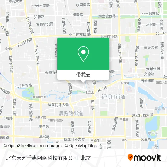 北京天艺千惠网络科技有限公司地图