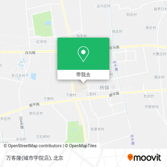 万客隆(城市学院店)地图