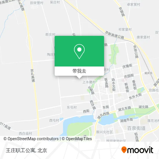 王庄职工公寓地图