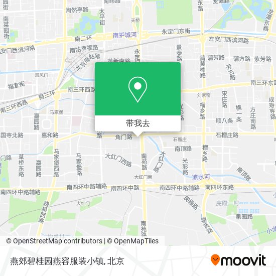 燕郊碧桂园燕容服装小镇地图
