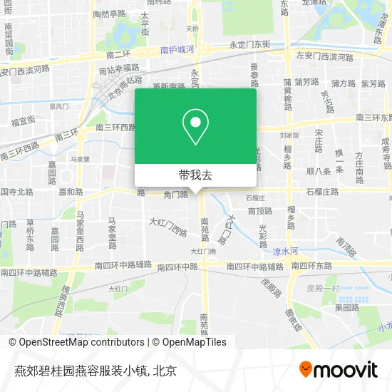 燕郊碧桂园燕容服装小镇地图