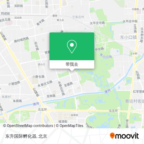 东升国际孵化器地图