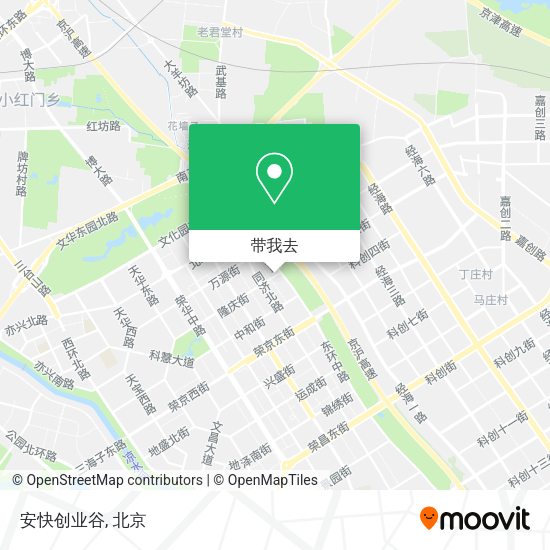 安快创业谷地图