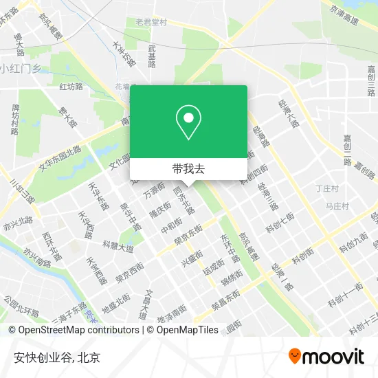 安快创业谷地图