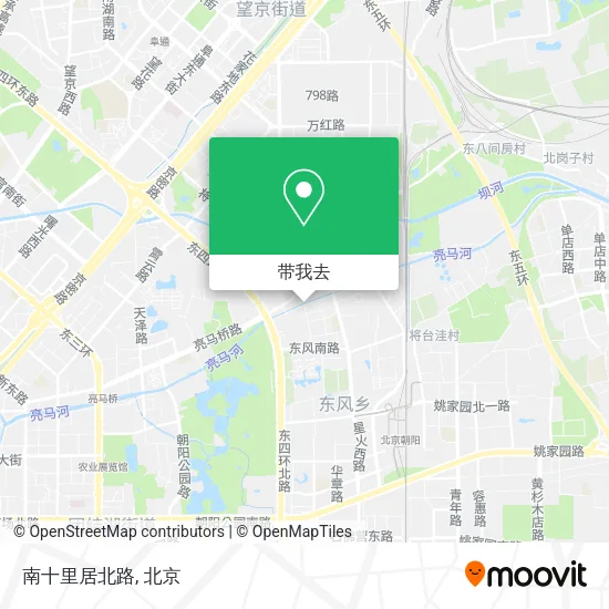 南十里居北路地图