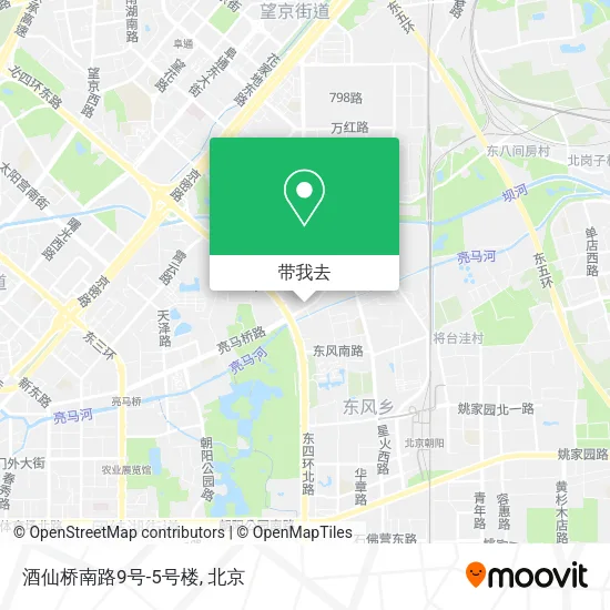 酒仙桥南路9号-5号楼地图