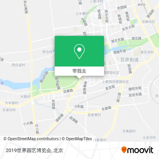 2019世界园艺博览会地图