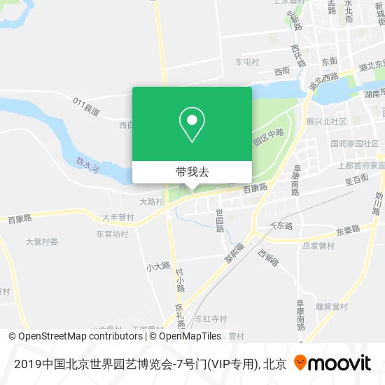 2019中国北京世界园艺博览会-7号门(VIP专用)地图