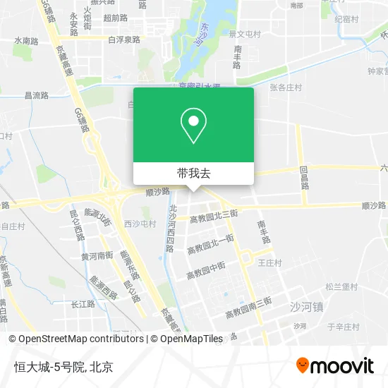 恒大城-5号院地图