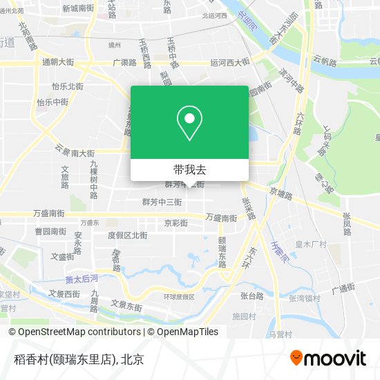 稻香村(颐瑞东里店)地图