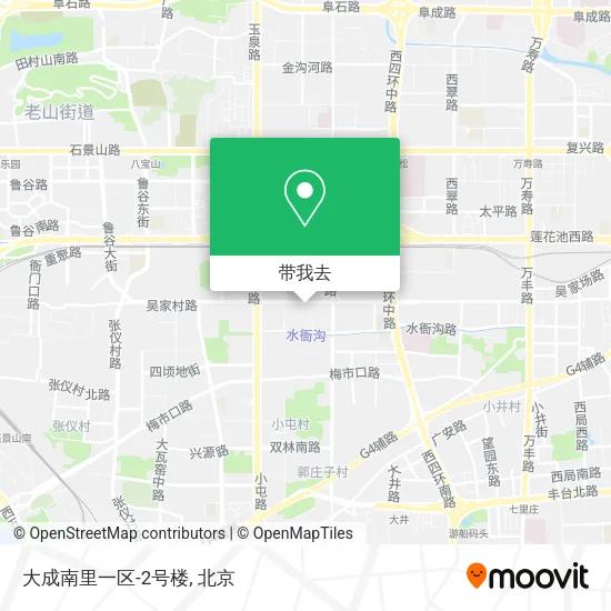 大成南里一区-2号楼地图