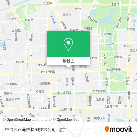 中咨公路养护检测技术公司地图