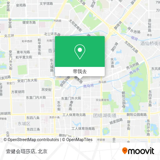 壹健会琨莎店地图