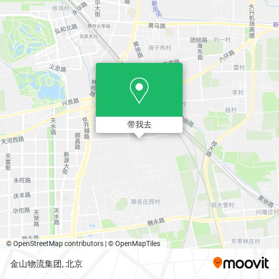 金山物流集团地图