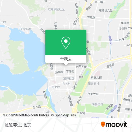 足道养生地图