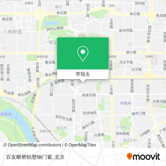 百友断桥铝塑钢门窗地图