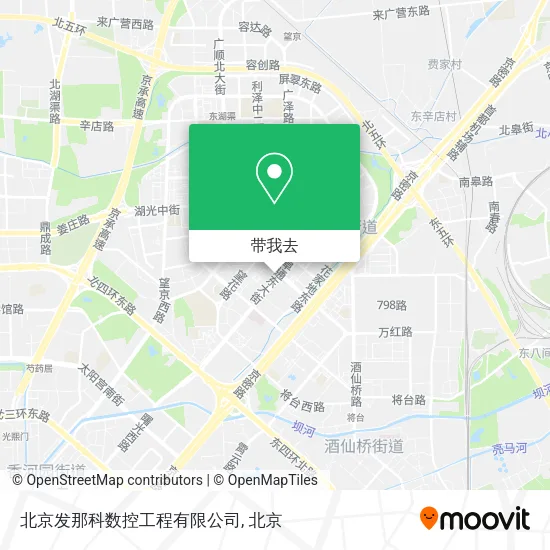 北京发那科数控工程有限公司地图