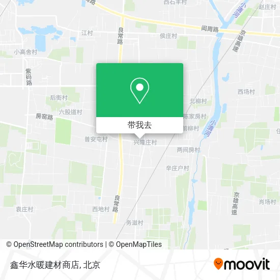 鑫华水暖建材商店地图