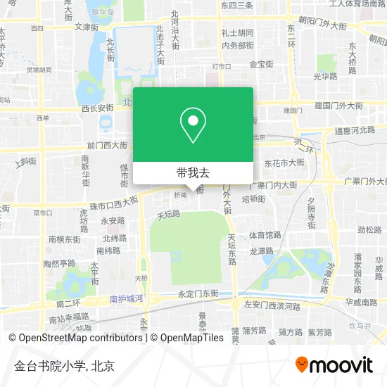 金台书院小学地图