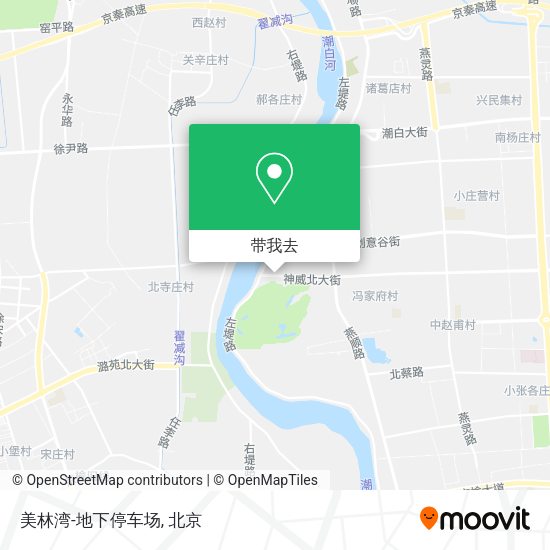美林湾-地下停车场地图