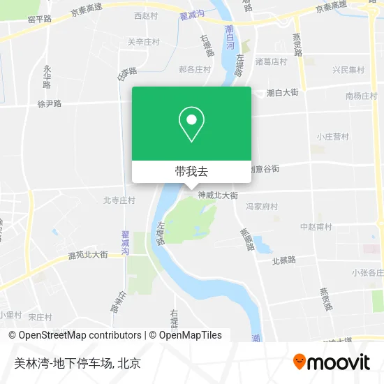 美林湾-地下停车场地图