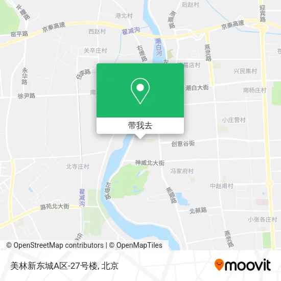 美林新东城A区-27号楼地图
