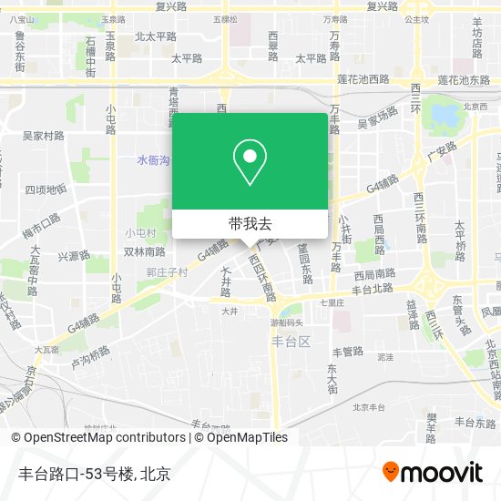 丰台路口-53号楼地图